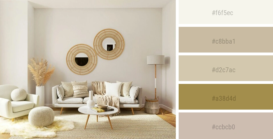 color palette interior