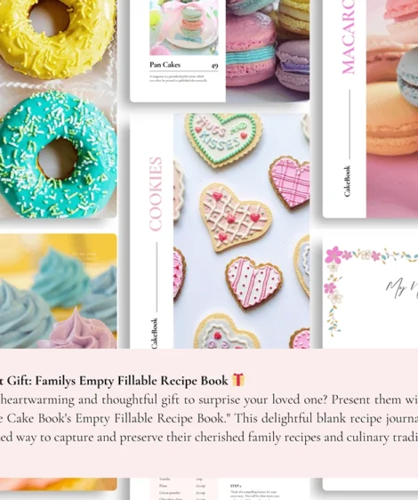 Colorful Baking Recipe Journal - Image 2