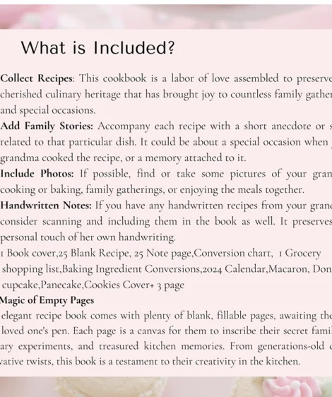 Colorful Baking Recipe Journal - Image 3
