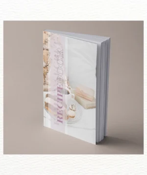 Macaron-Themed Family Secret Recipe Book – 120-Page Printable for Sweet Celebrations