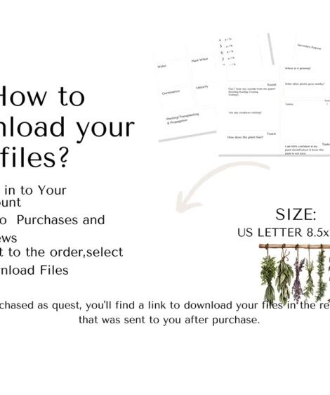 Printable Herbs & Essential Oils Planner - Image 6