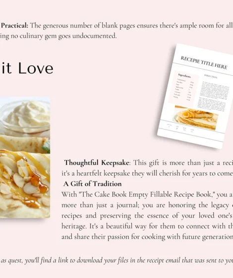 Colorful Baking Recipe Journal - Image 5