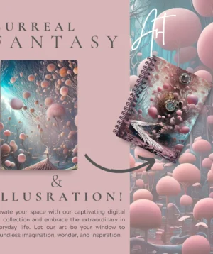 Surreal Fantasy & Illustration Pack – 8 High-Resolution Digital Artworks